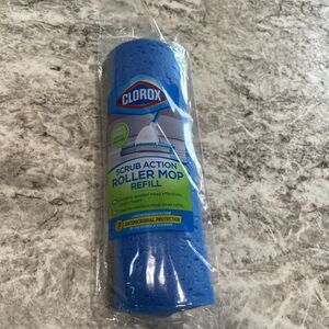 Clorox Roller Mop Refill Replacement Sliding Head Antimicrobial New